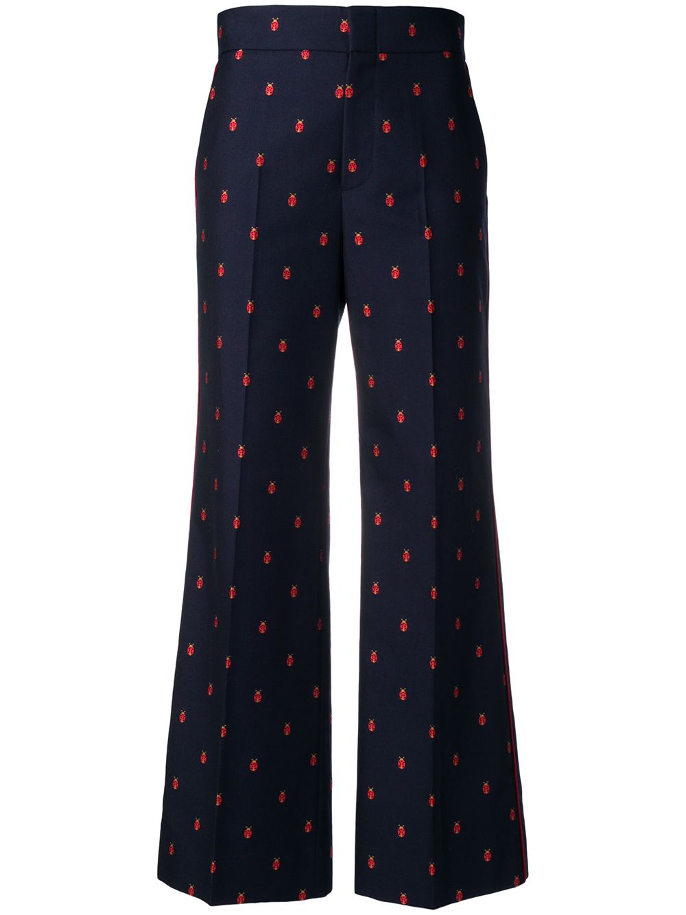 фото Gucci укороченные брюки 'Ladybug'