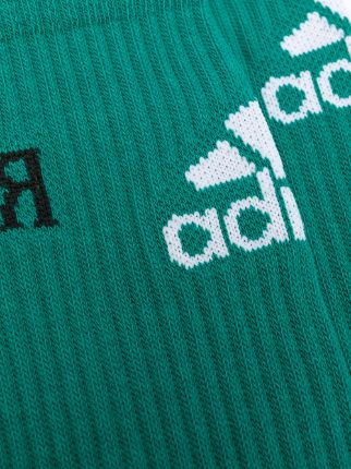 Gosha Rubchinskiy x Adidas logo罗纹中筒袜展示图