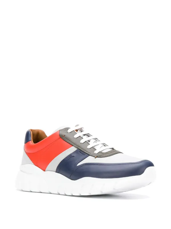 blue bally sneakers