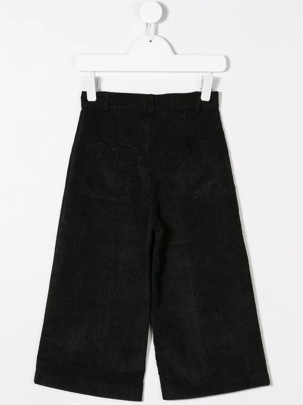 Caffe' D'orzo Corduroy Trousers In Black