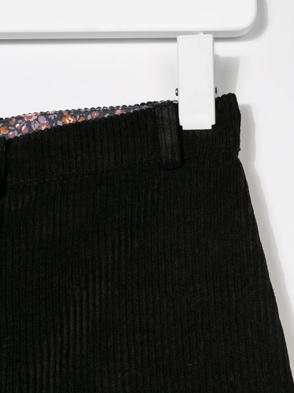 Caffe' D'orzo Corduroy Trousers In Black
