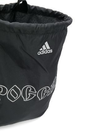 Gosha Rubchinskiy x Adidas drawstring backpack展示图