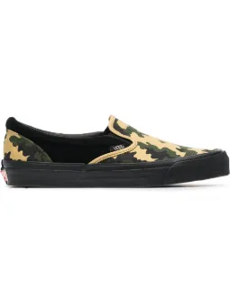 Tênis slip on de canvas