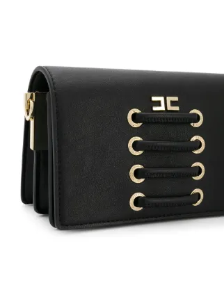 Elisabetta Franchi La Mia Bambina Logo Shoulder Bag Farfetch Elisabetta Franchi La Mia Bambina Logo Shoulder Bag