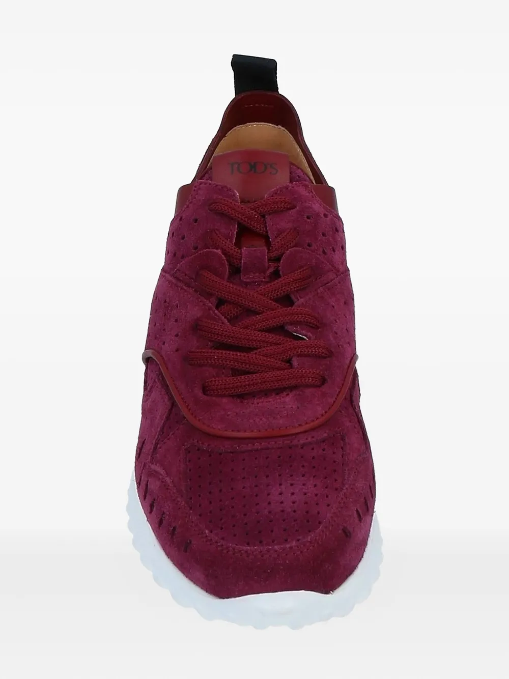 Tod's perforated sneakers Red