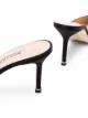 Manolo Blahnik Hangisi 70 Satin Mules