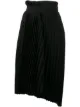 Image 1 of Balenciaga Fancy pleated asymmetric skirt