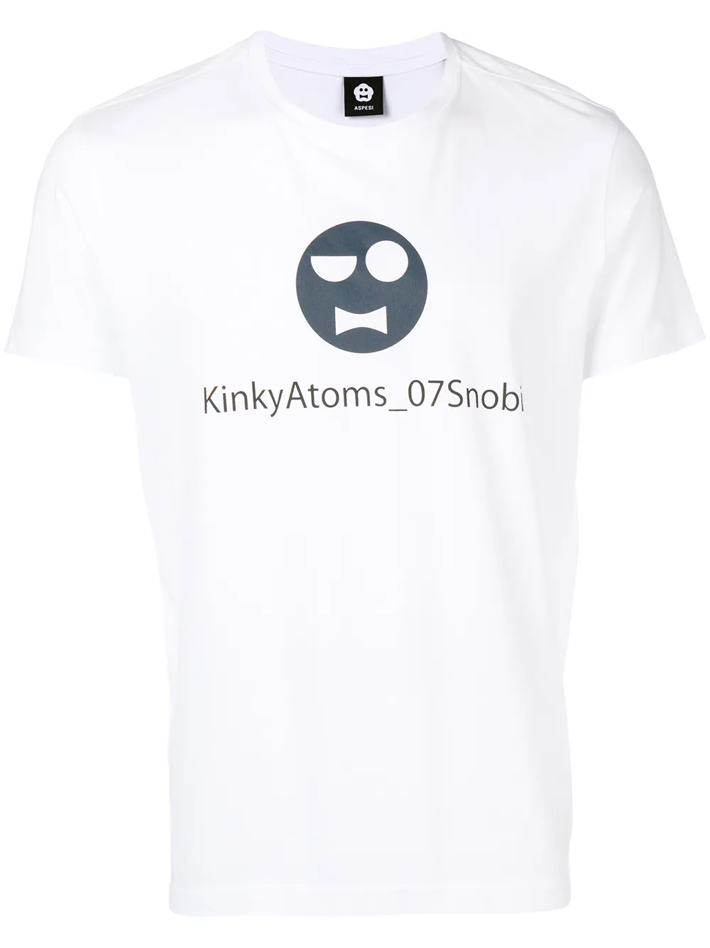 ASPESI KinkyAtoms printed T-shirt | White | Image 1