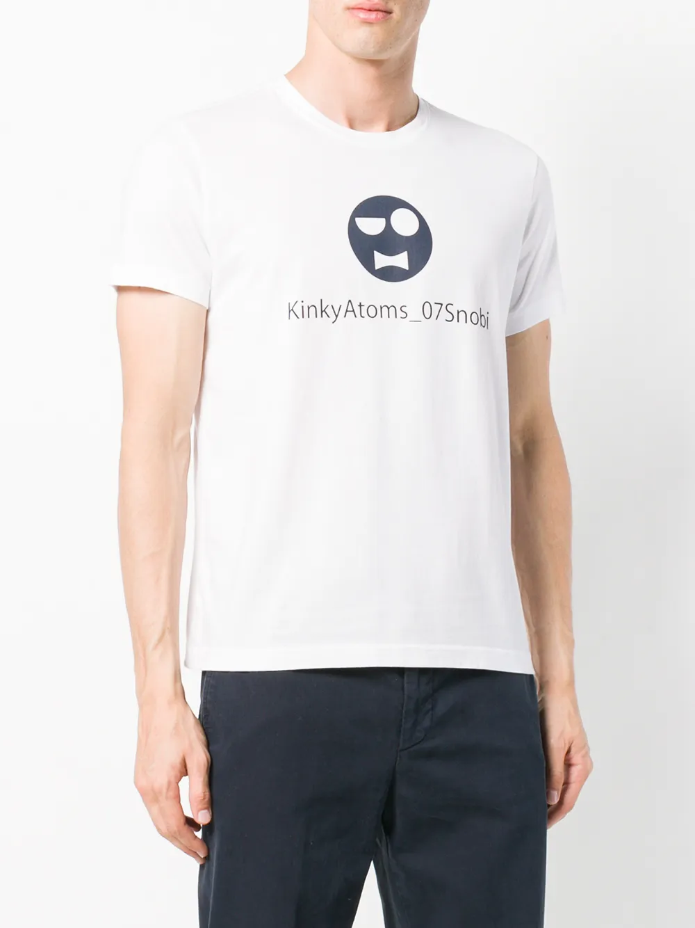 ASPESI KinkyAes bedrukt T-shirt Wit
