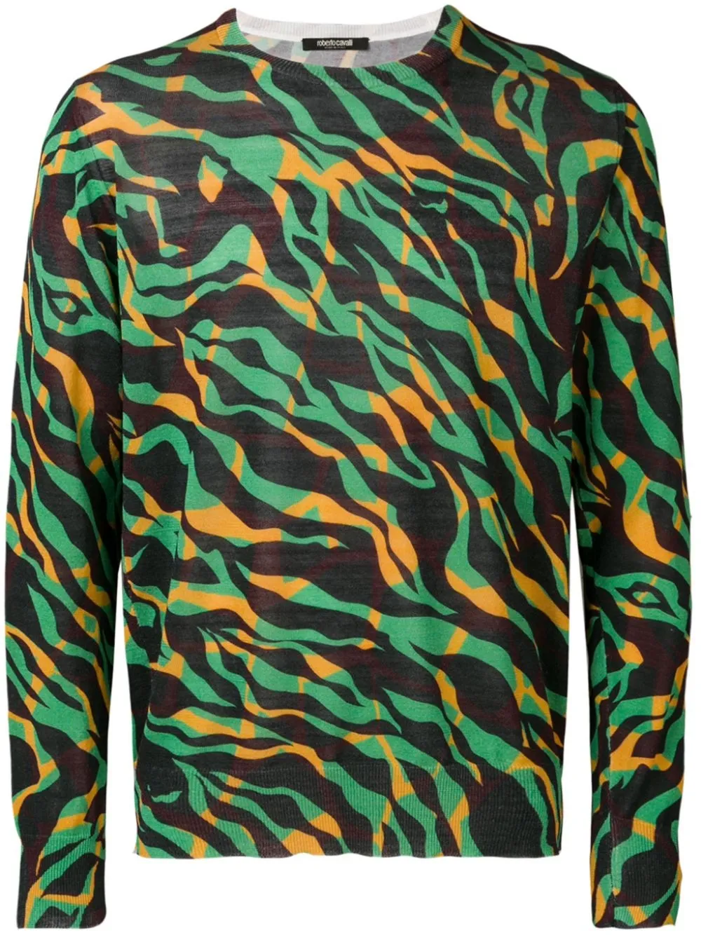 

Roberto Cavalli suéter Tiger Twiga - Verde