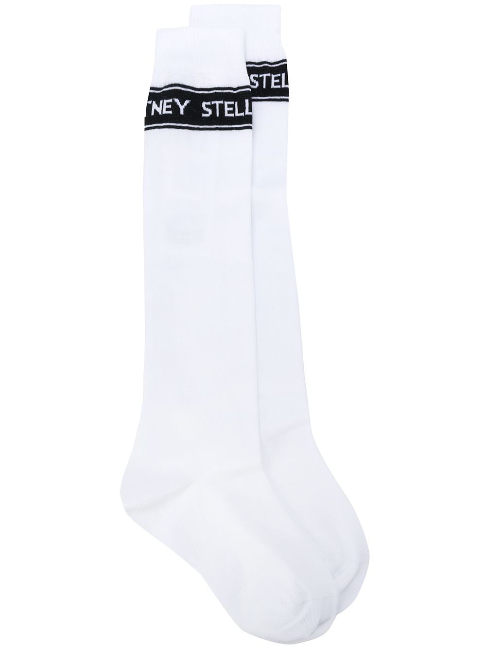 фото Stella McCartney logo intarsia socks