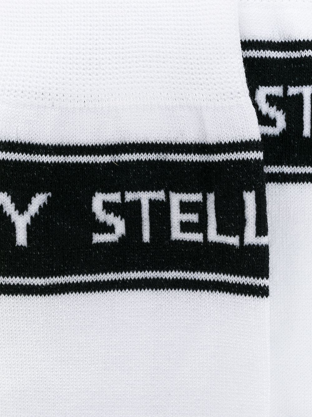 фото Stella McCartney logo intarsia socks