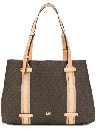 Michael Kors Monogram Tote Bag Farfetch Michael Kors Monogram Tote Bag