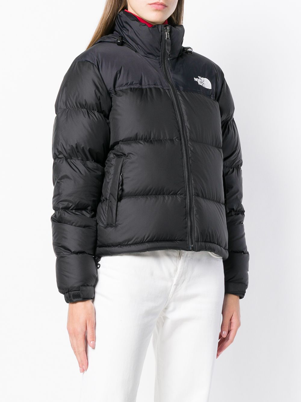 229 The North Face Cropped Padded Jacket Buy Online Luxury Brands Fast Delivery