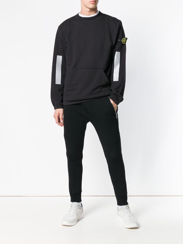 stone island reflective jumper