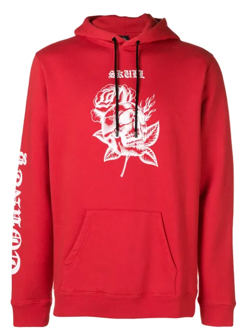 COUNTY OF MILAN skull tattoo hoodie