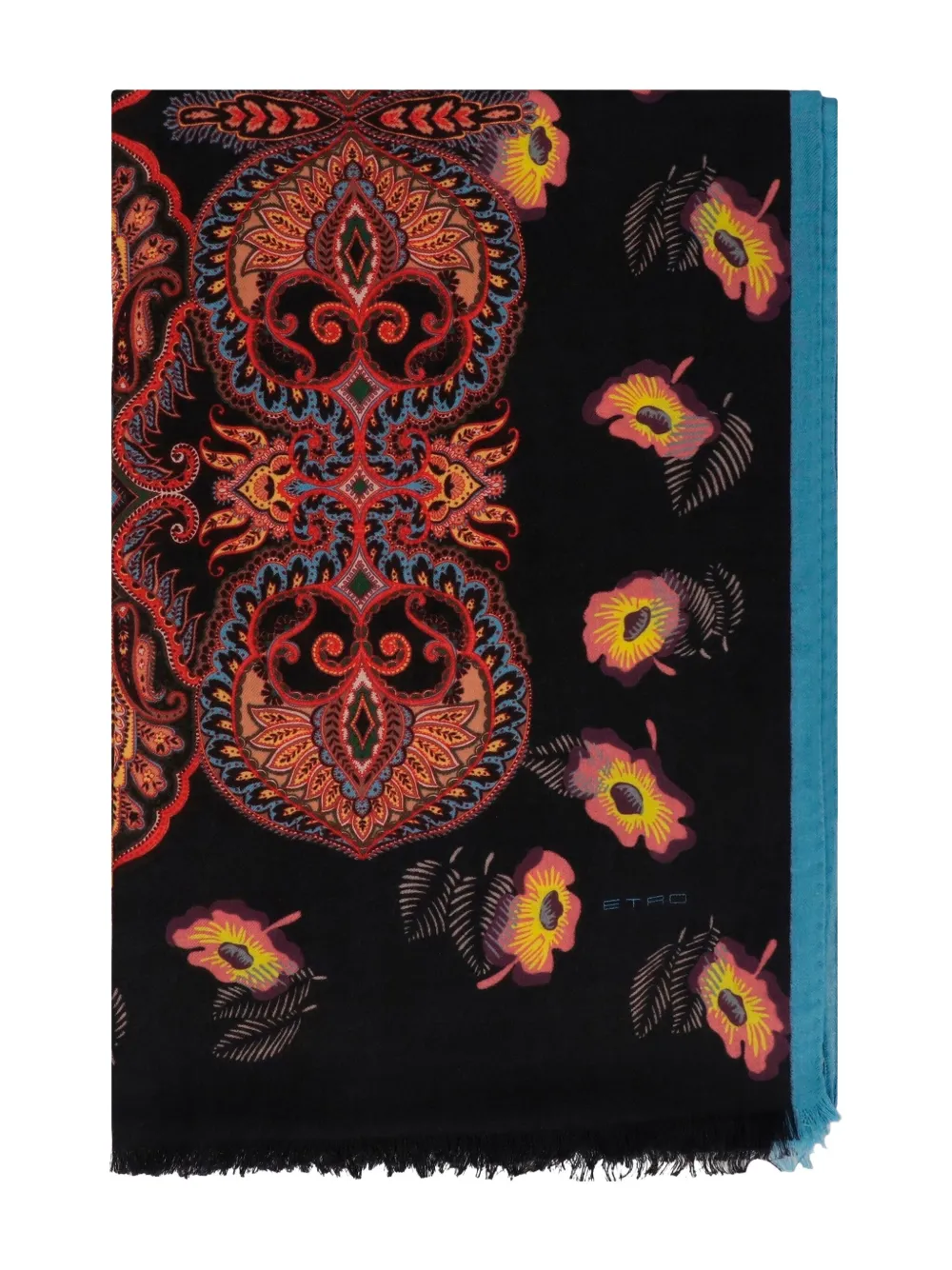 ETRO paisley-print scarf | Black | Image 1