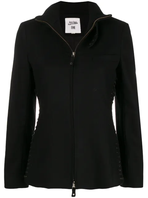 Jean Paul Gaultier Pre-Owned lace-up detailing jacket