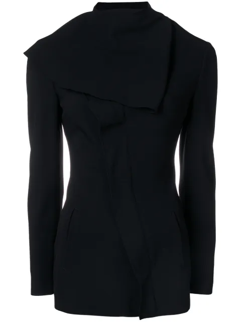 Jean Paul Gaultier Pre-Owned chamarra con cierre diagonal