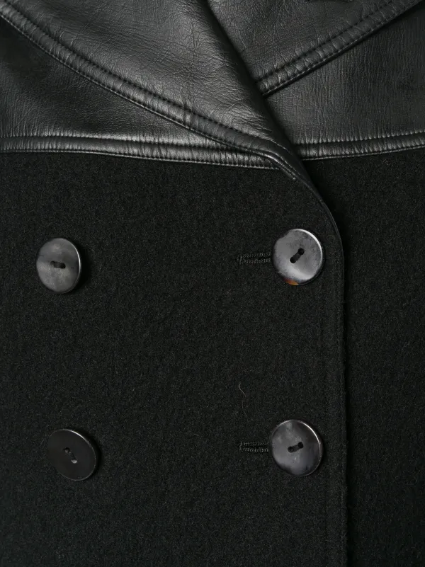 Jean Paul Gaultier Pre-Owned レザーコート | ブラック | FARFETCH JP Jean Paul Gaultier Pre-Owned レザーコート | ブラック | FARFETCH JP