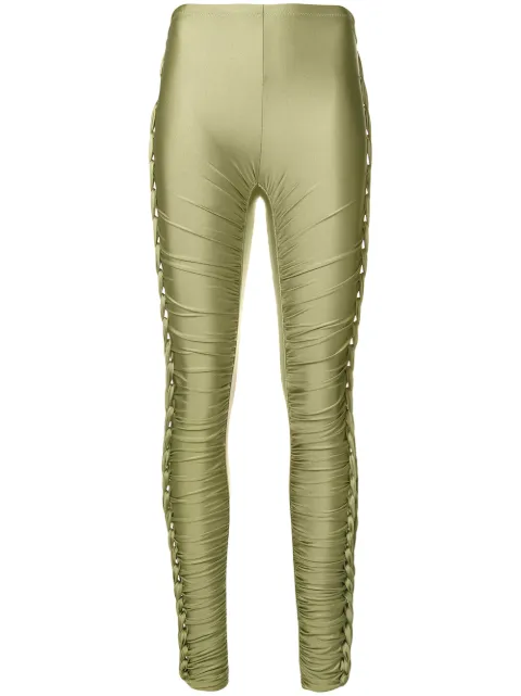 Jean Paul Gaultier Pre-Owned braided lateral trousers