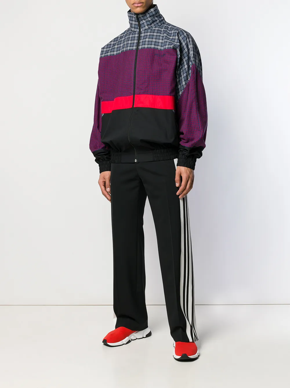 Balenciaga 80 s sweatshirt van popeline - Blauw