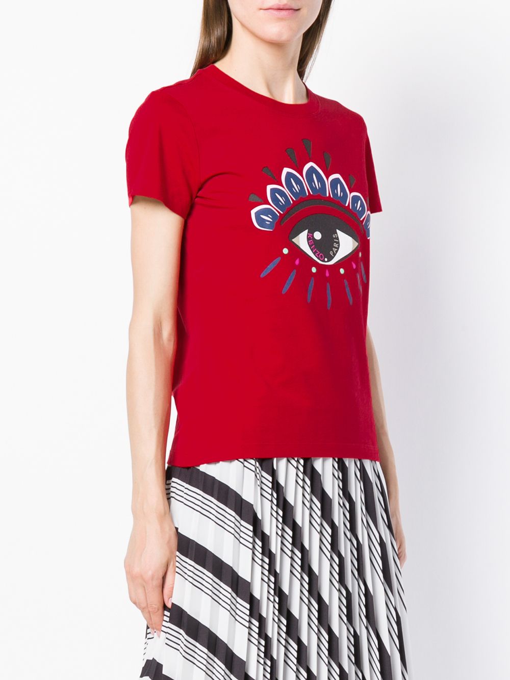 kenzo red eye t shirt
