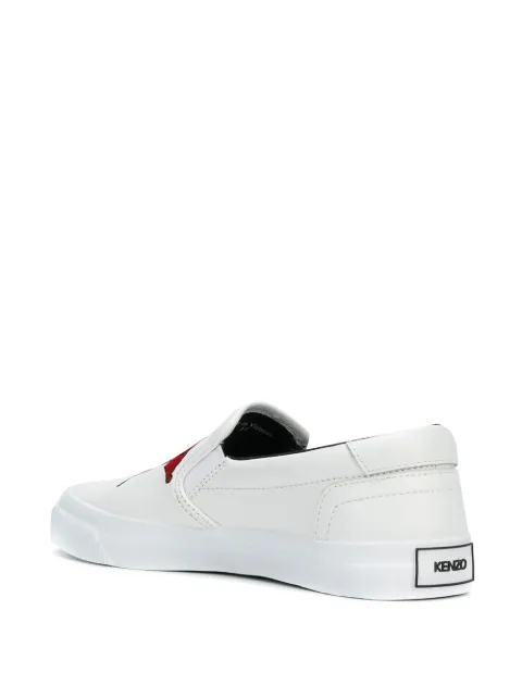 kenzo slip ons womens