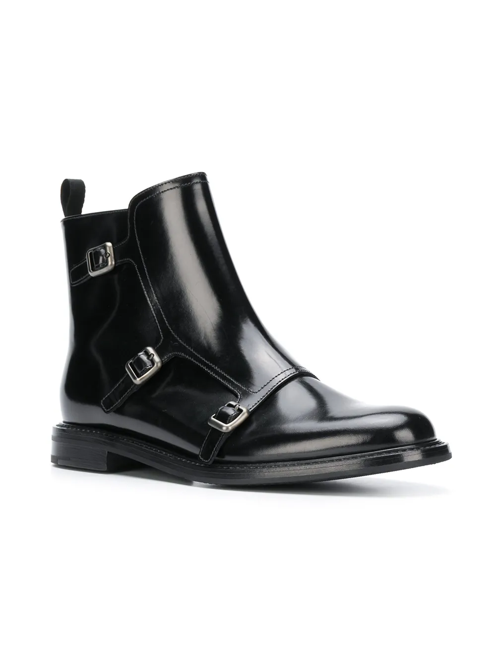 Church's buckle ankle boots Black
