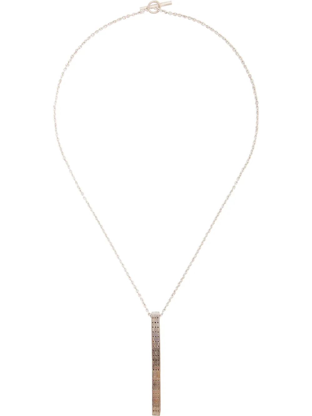 Parts of Four rectangular charm necklace | metalizado | Image 1
