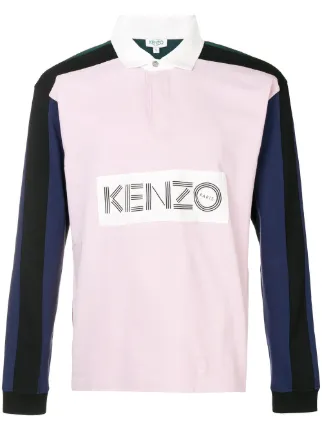 kenzo color block shirt