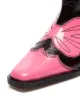 GANNI Zweifarbige Cowboy-Boots