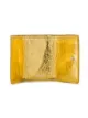 Balenciaga metallic Papier mini wallet