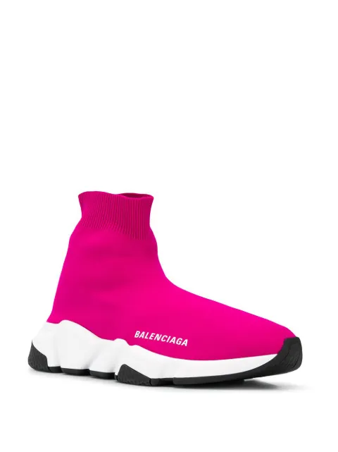 pink balenciaga sock sneakers