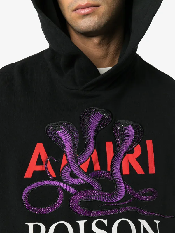 amiri poison hoodie