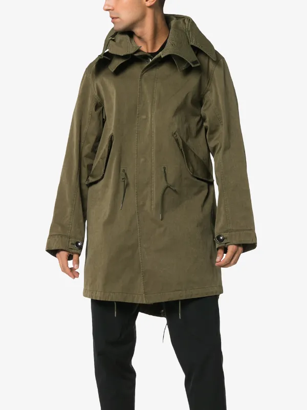 Ten C Mid-Length Cotton Parka Jacket - Farfetch