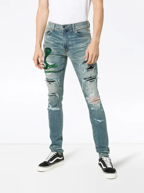 157 snake jeans