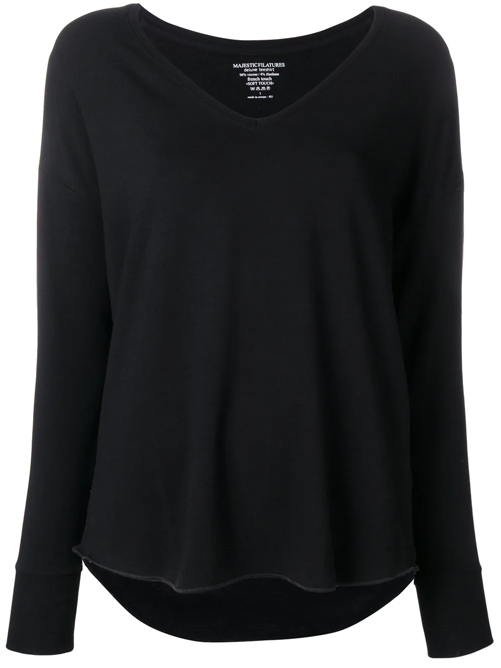 Majestic Filatures V-neck top Majestic Filatures V-neck top