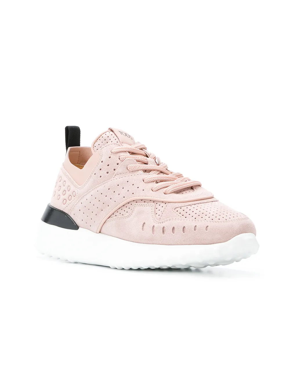 Tod's geperforeerde sneakers Roze