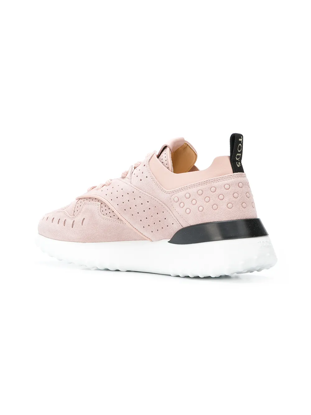 Tod's geperforeerde sneakers Roze