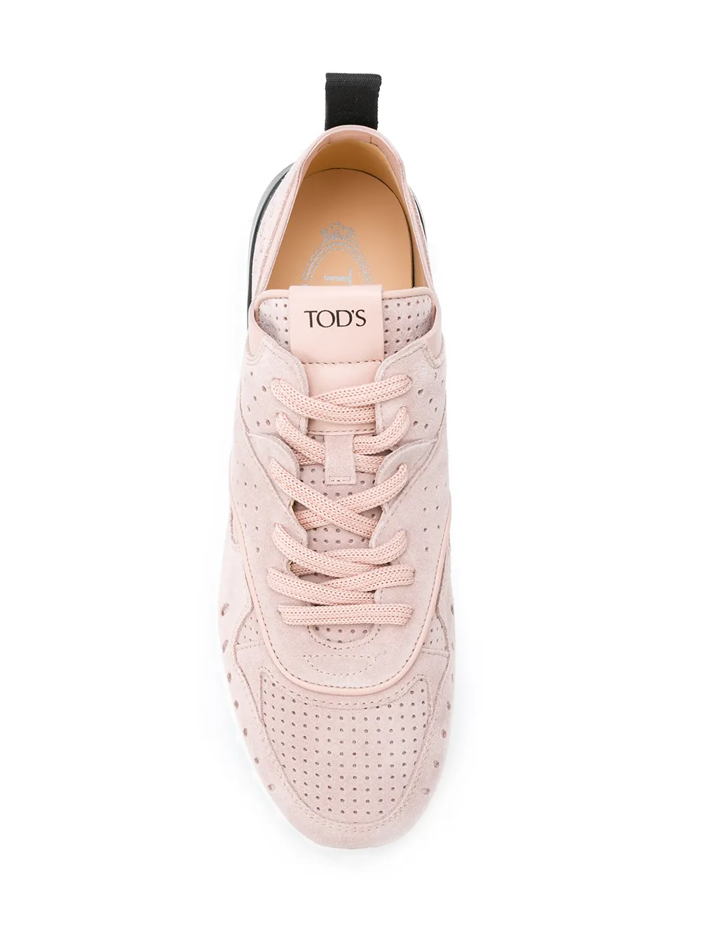 Tod's geperforeerde sneakers Roze