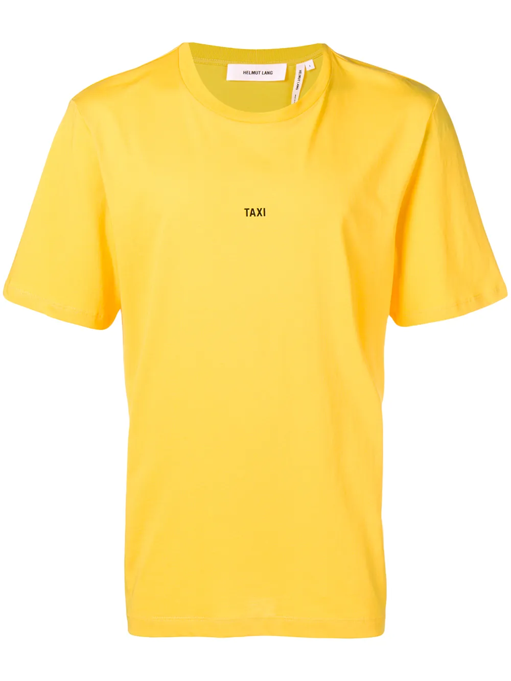 Yellow helmut lang shirt clearance