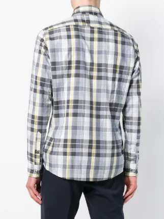 plaid long-sleeve shirt展示图