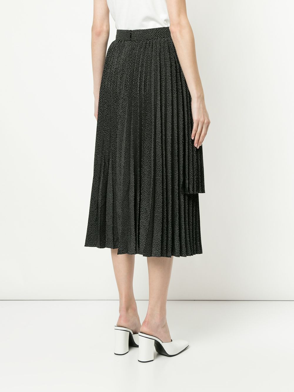 фото Dalood layered panel skirt