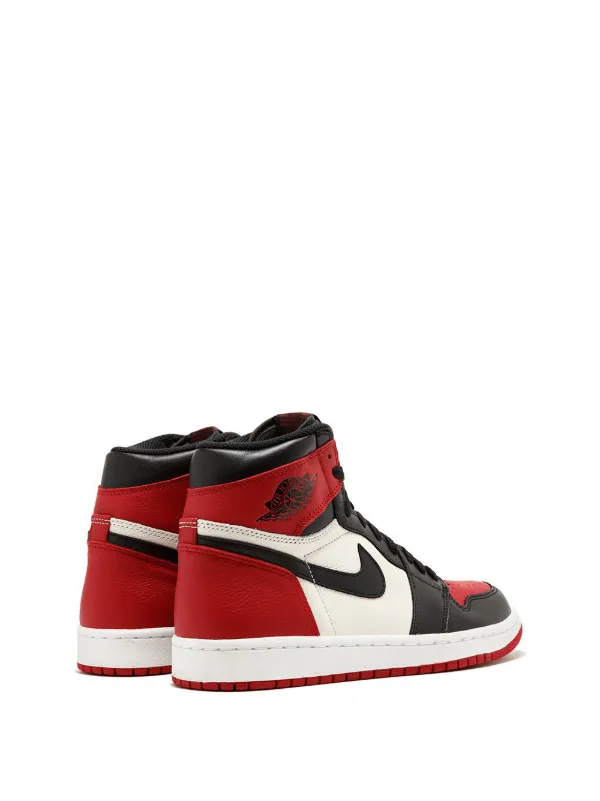 Nike Air Jordan 1 Retro High OG Bred Toe