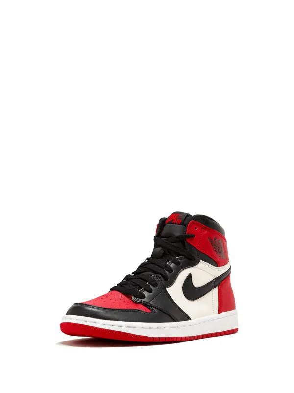 Jordan 1 bred deals toe og