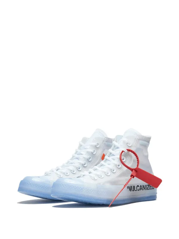 Converse x Off-White Chuck 70 high-top Sneakers - Farfetch