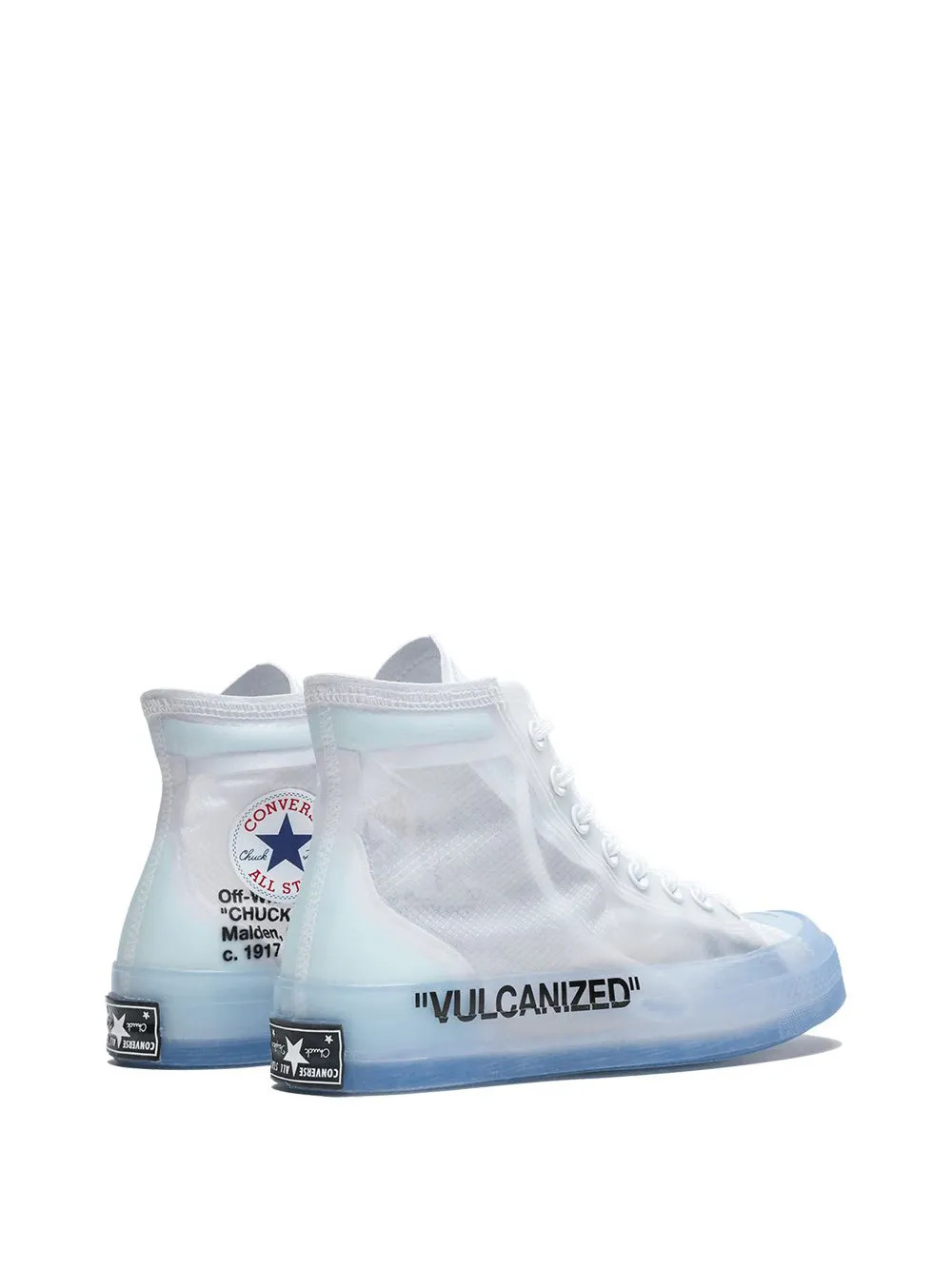 Converse x Off-White Chuck 70 high-top Sneakers - Farfetch