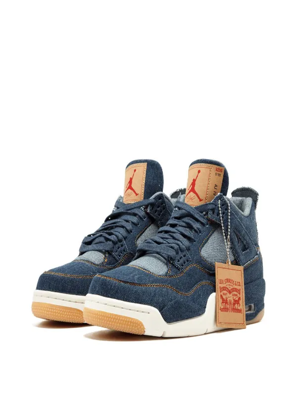 tenis jordan colaboracion levis