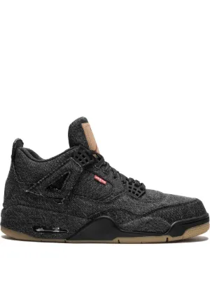 スニーカーJordan4 LEVI’S black